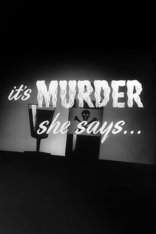 Poster for It's Murder She Says...