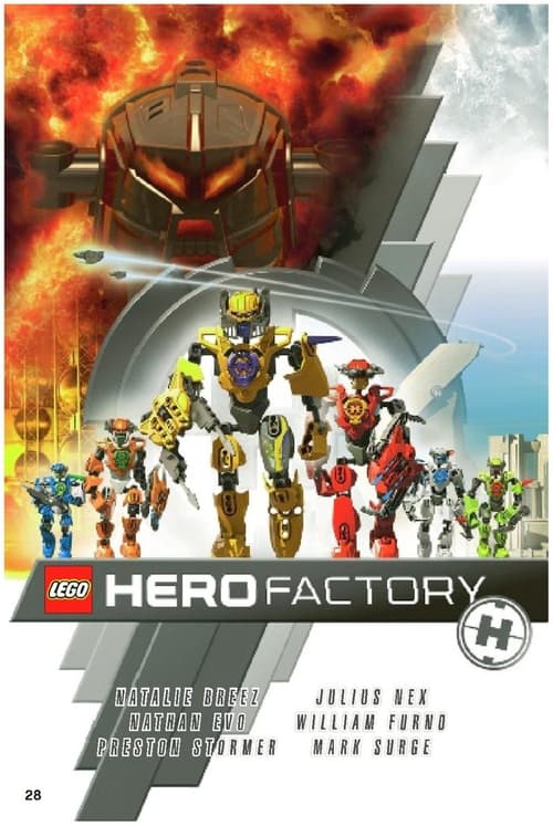 Poster for LEGO Hero Factory: Ordeal of Fire