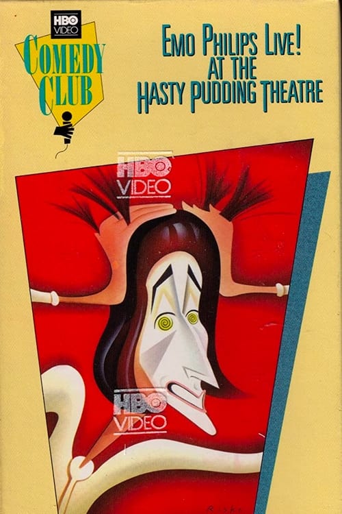 Poster for Emo Philips Live! At the Hasty Pudding Theatre