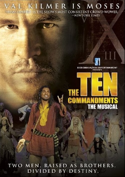 Poster for The Ten Commandments: The Musical