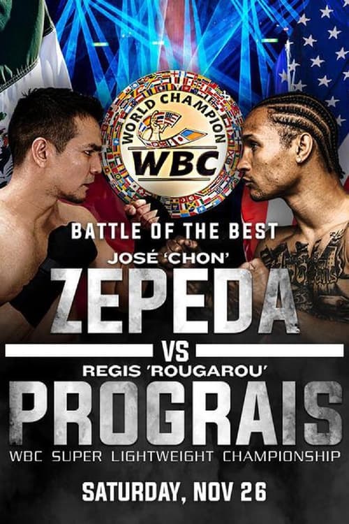 Poster for Jose Zepeda vs. Regis Prograis