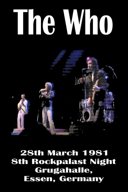 Poster for The Who: Rockpalast 1981