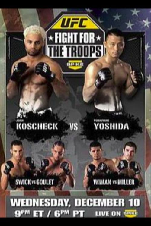 Poster for UFC Fight Night 16: Fight for the Troops