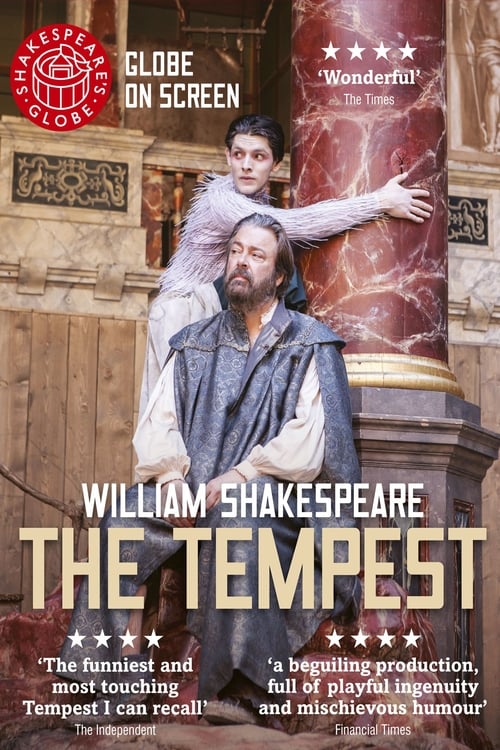 Poster for The Tempest - Live at Shakespeare's Globe