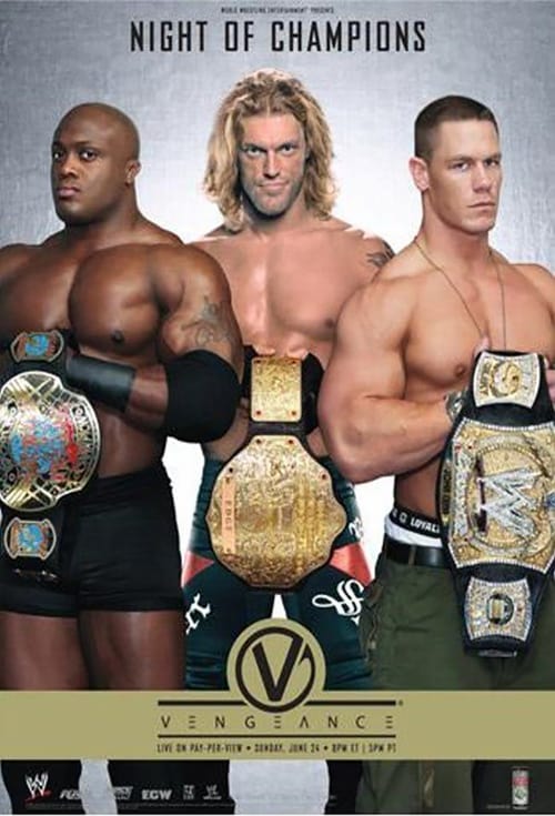 Poster for WWE Vengeance: Night of Champions 2007