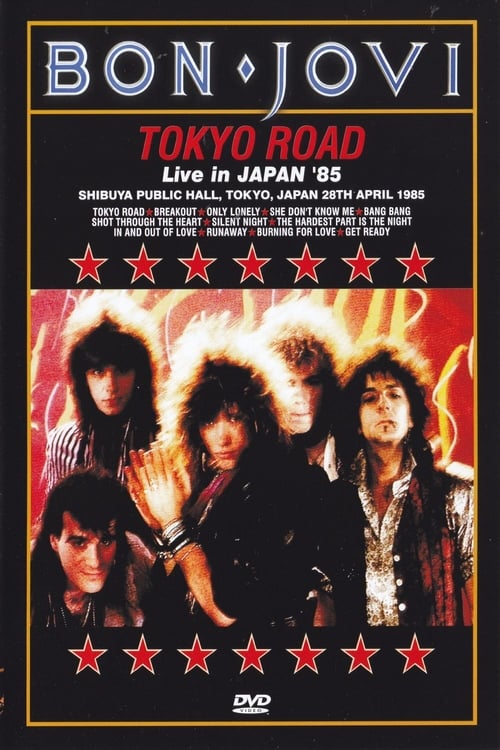 Poster for Bon Jovi - Tokyo Road Live in Japan '85