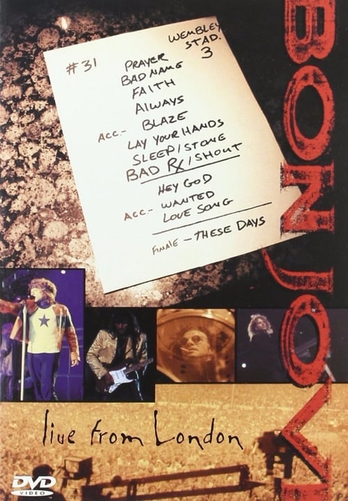 Poster for Bon Jovi: Live from London
