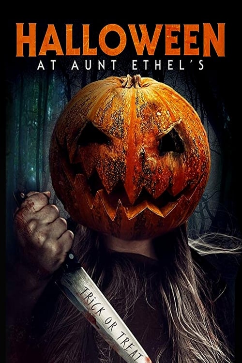 Poster for Halloween at Aunt Ethel's
