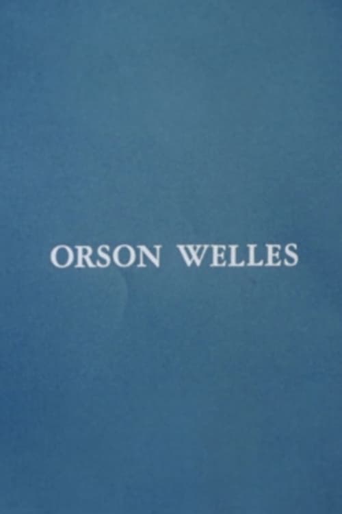 Poster for Portrait: Orson Welles