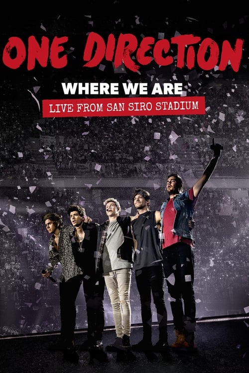 Poster for One Direction: Where We Are – The Concert Film