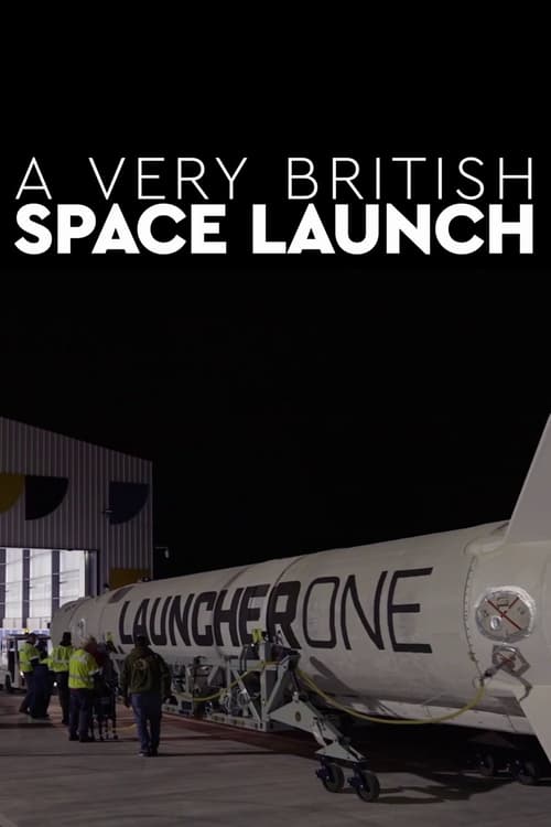 Poster for A Very British Space Launch