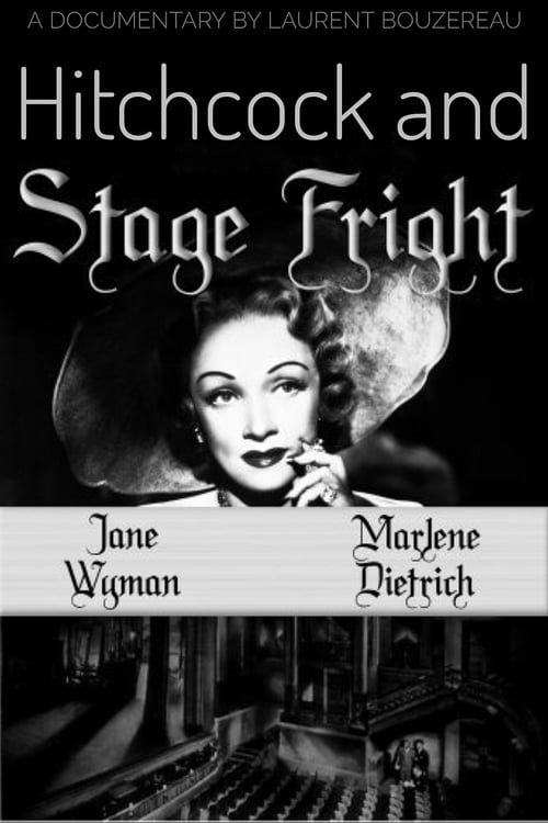 Poster for Hitchcock and 'Stage Fright'