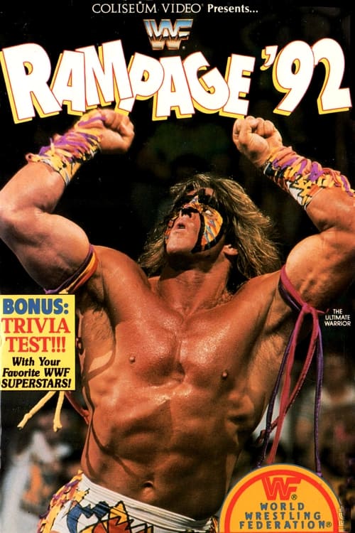 Poster for WWE Rampage '92