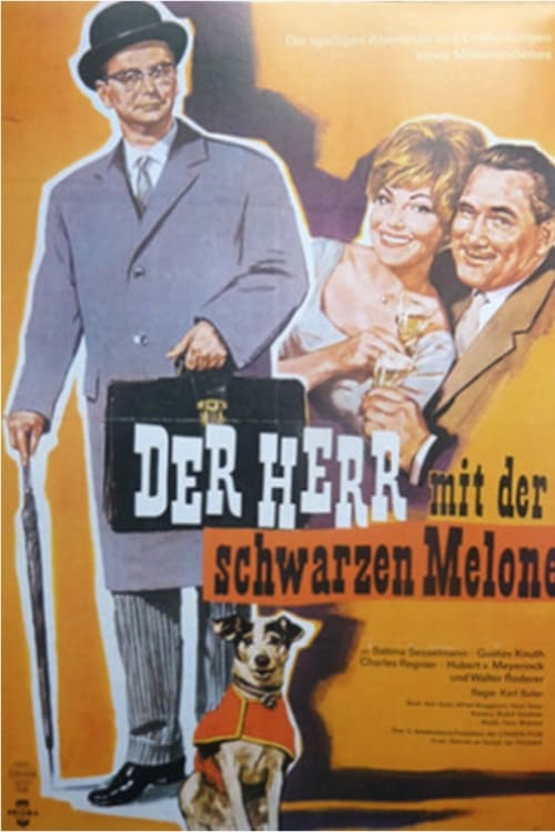 Poster for Der Herr mit der schwarzen Melone