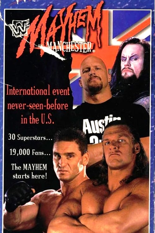 Poster for WWE Mayhem in Manchester
