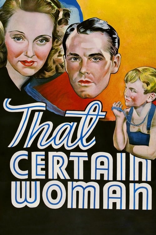 Poster for That Certain Woman