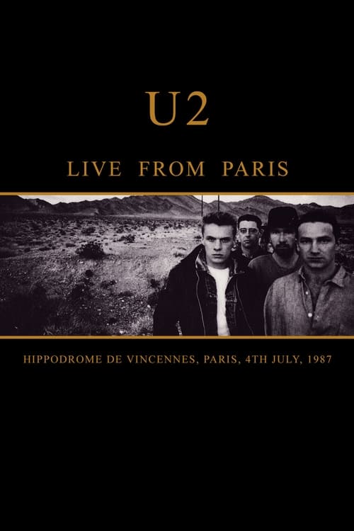 Poster for U2 Live from Paris