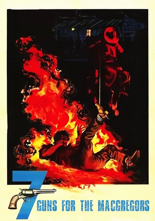 Poster for Seven Guns for the MacGregors