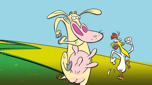 Cow and Chicken scene 1