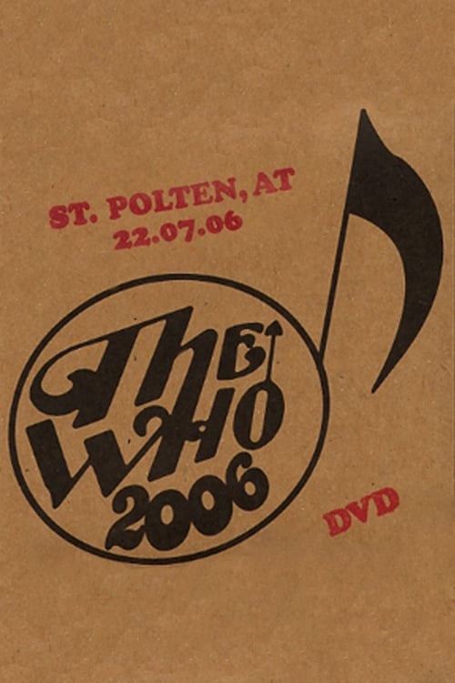 Poster for The Who: St. Polten 7/22/2006