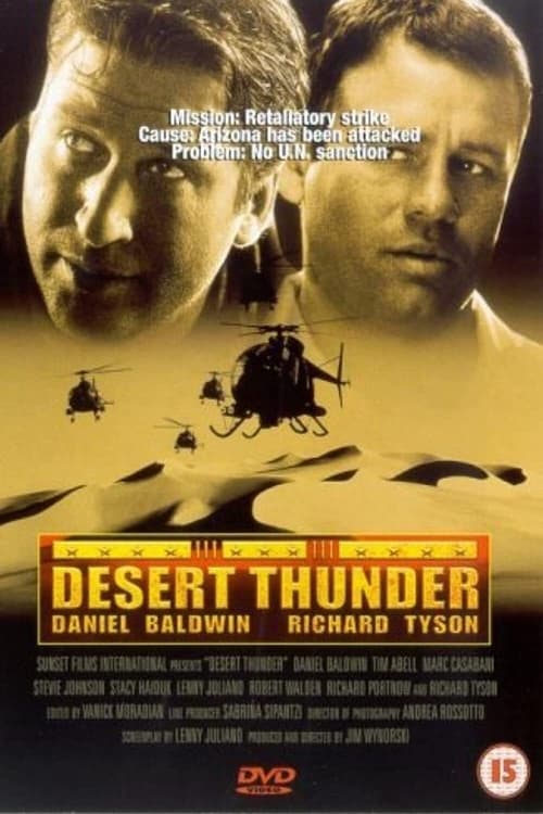 Poster for Desert Thunder