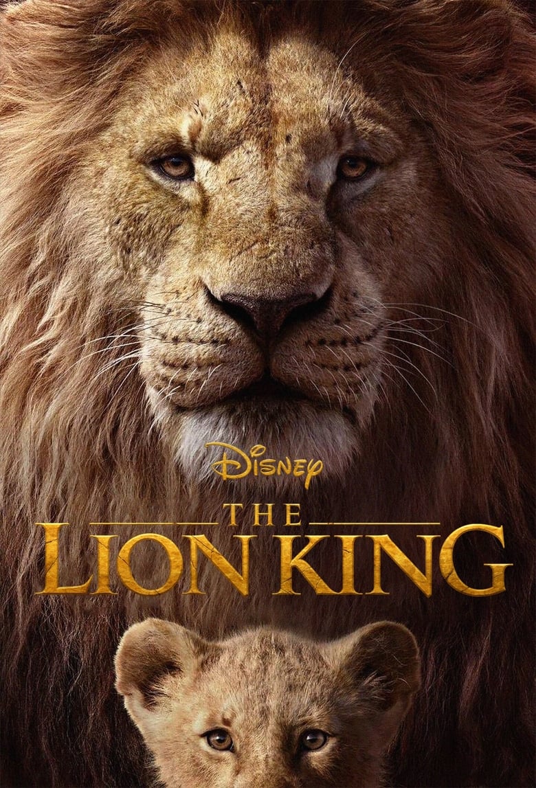 Theatrical poster for The Lion King (2019)