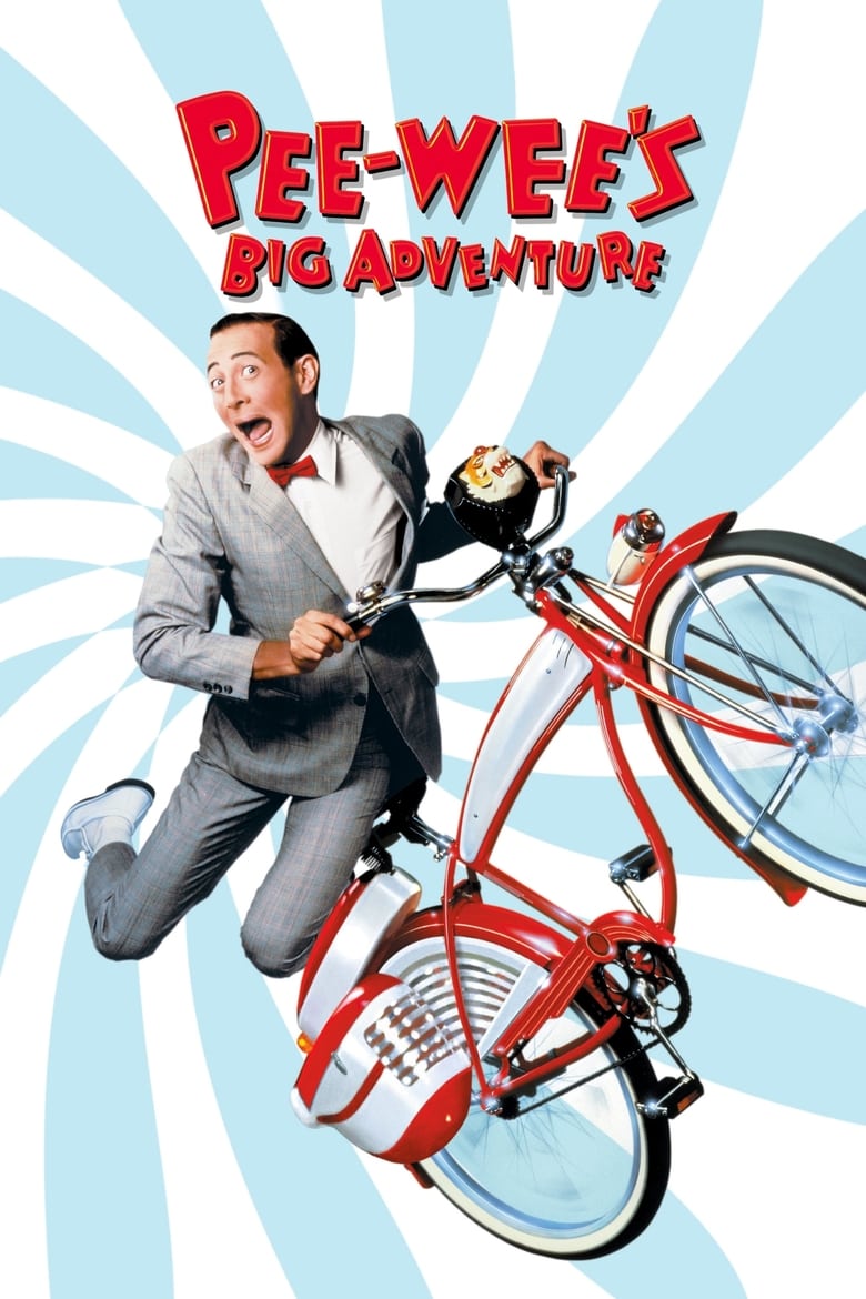 Theatrical poster for Pee-Wee’s Big Adventure