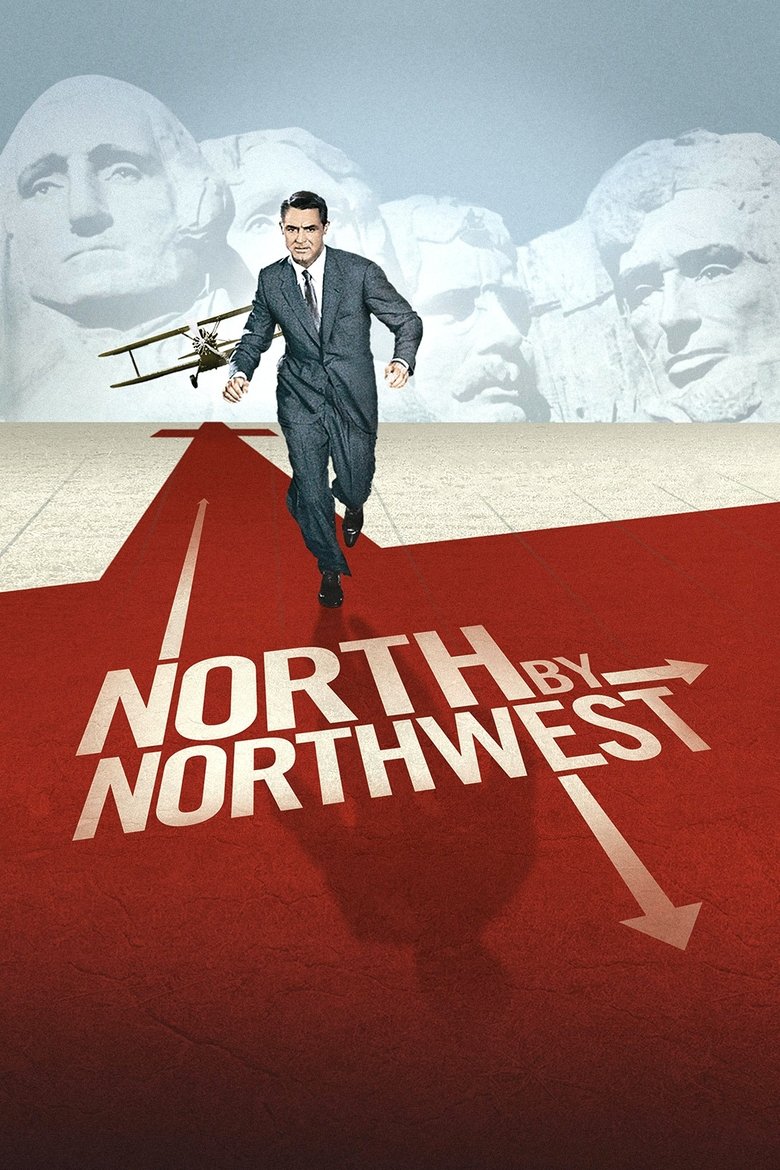 Theatrical poster for Hitchcock’s North by Northwest