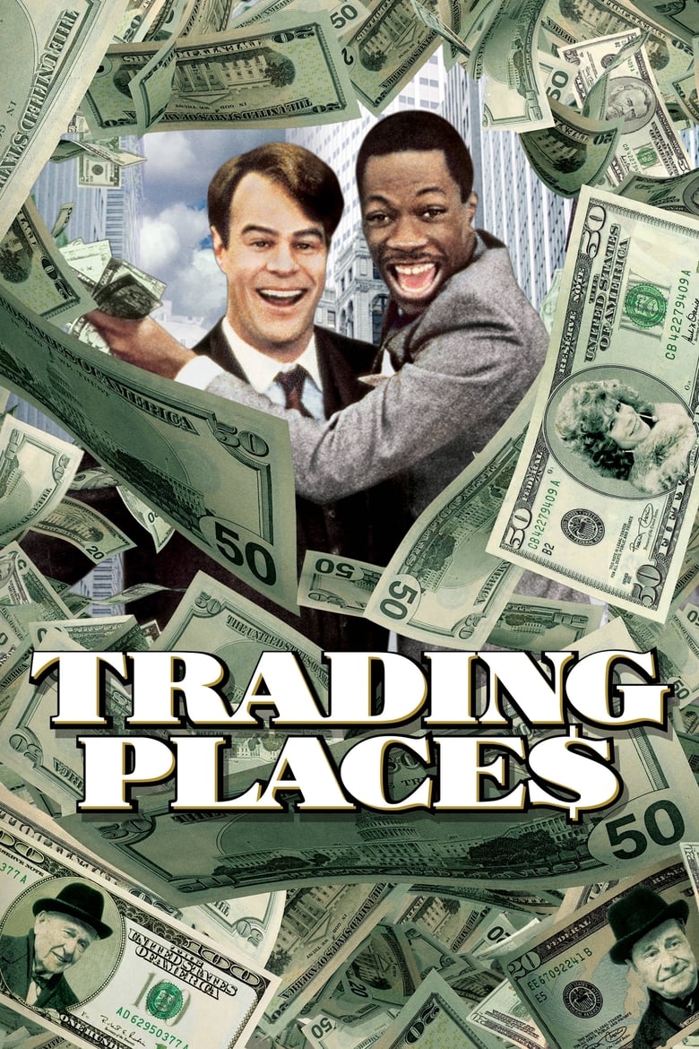 Theatrical poster for Trading Places