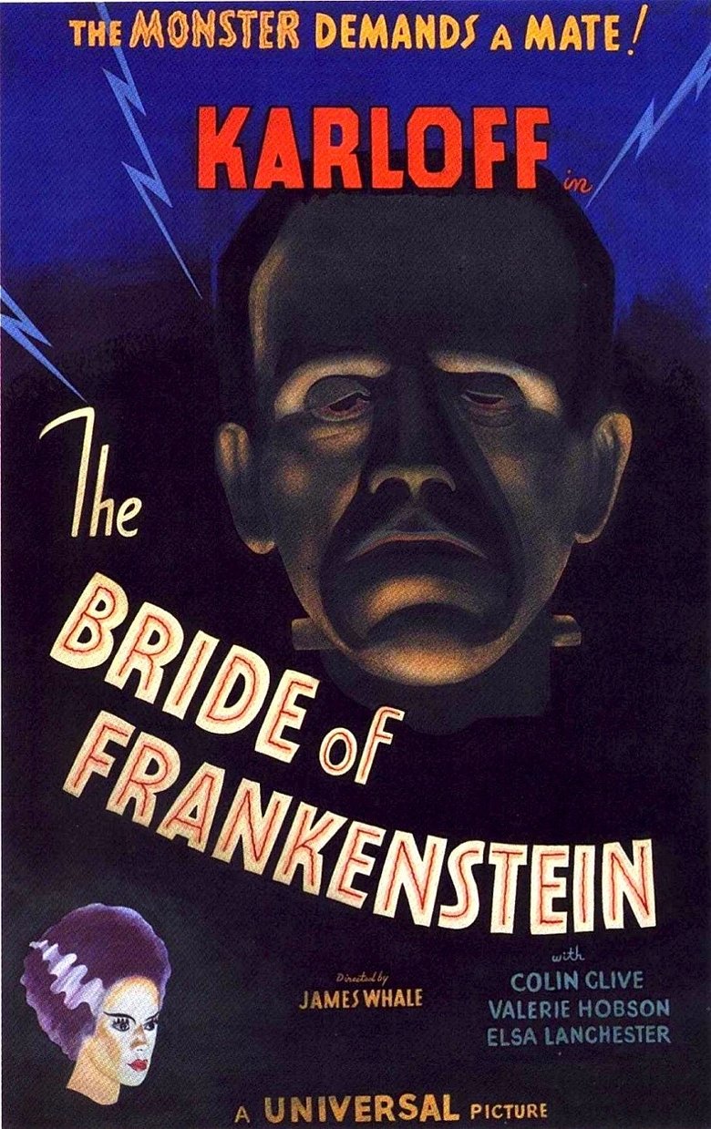 Theatrical poster for Bride Of Frankenstein (1935)