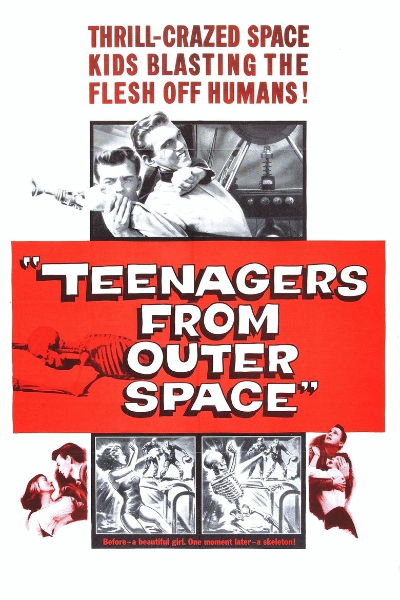 Theatrical poster for Teenagers from Outer Space