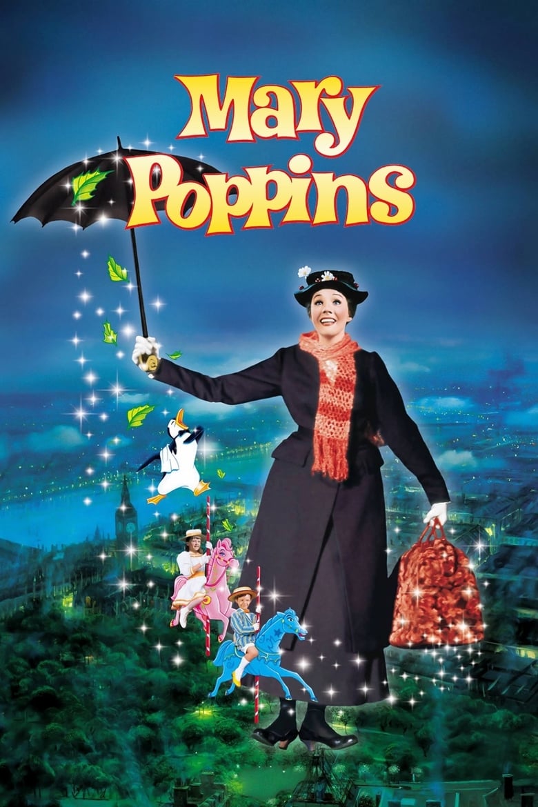 Theatrical poster for Mary Poppins