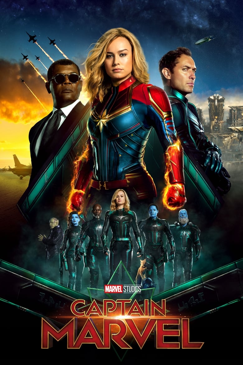 Theatrical poster for Open Caption Captain Marvel