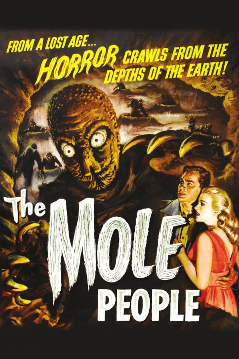 Theatrical poster for The Mole People