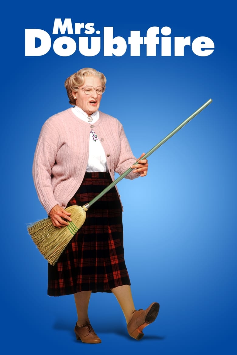 Theatrical poster for Mrs. Doubtfire