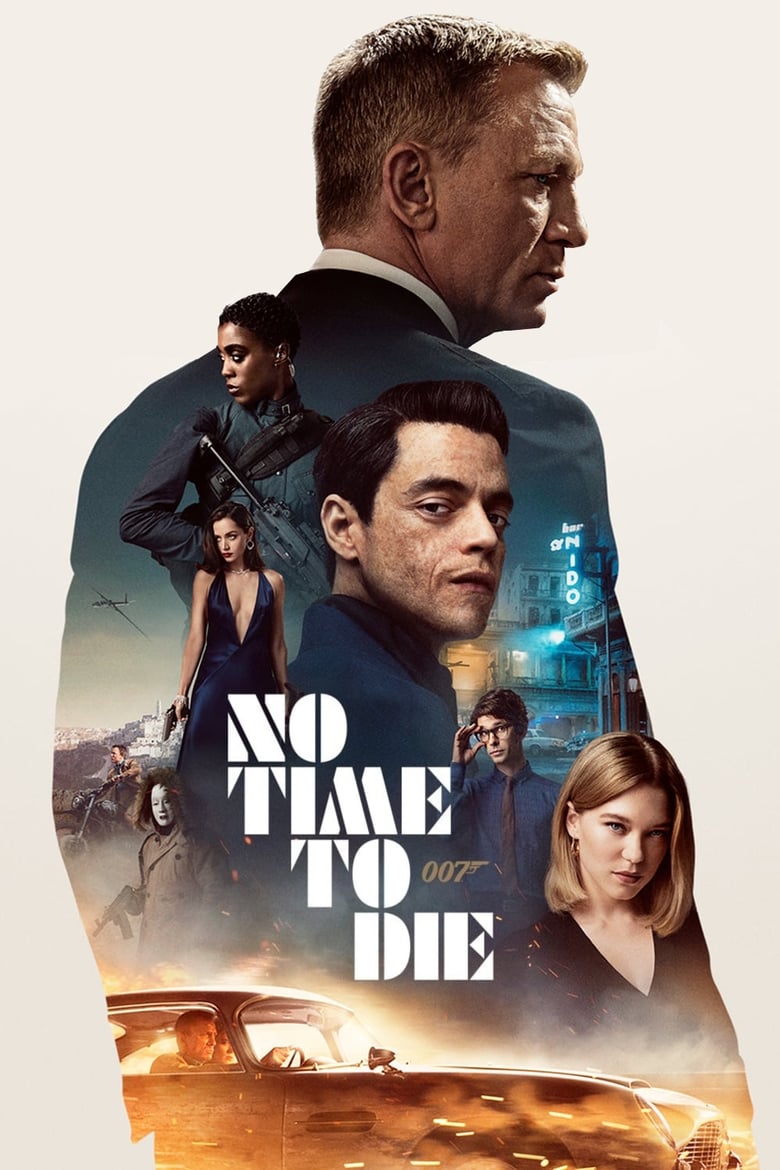 Theatrical poster for No Time To Die