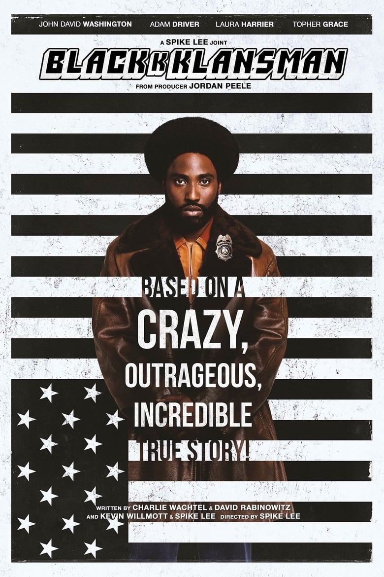 Theatrical poster for BlacKkKlansman