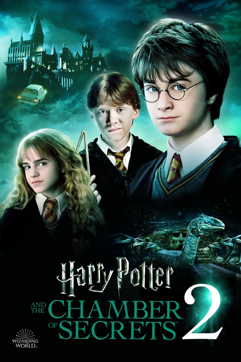 Theatrical poster for Harry Potter and the Chamber of Secrets