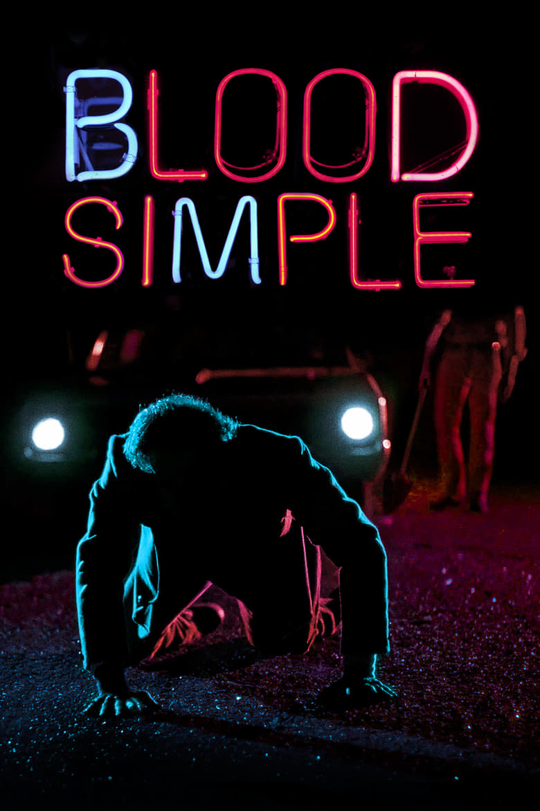 Theatrical poster for Blood Simple