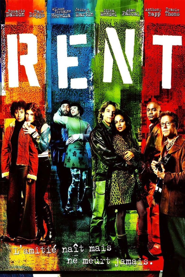 Theatrical poster for Rent