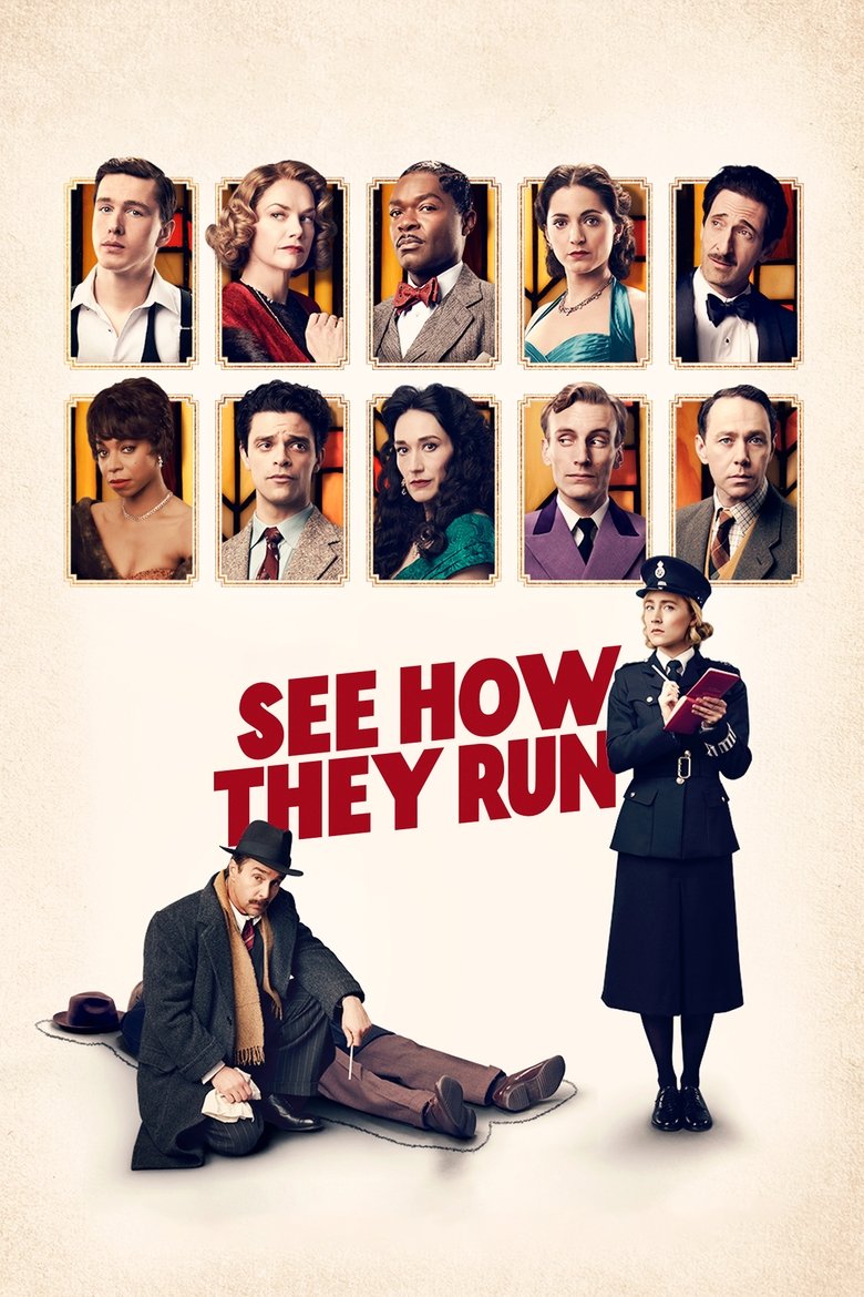 Theatrical poster for See How They Run