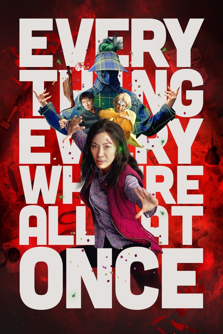 Theatrical poster for Everything Everywhere All at Once