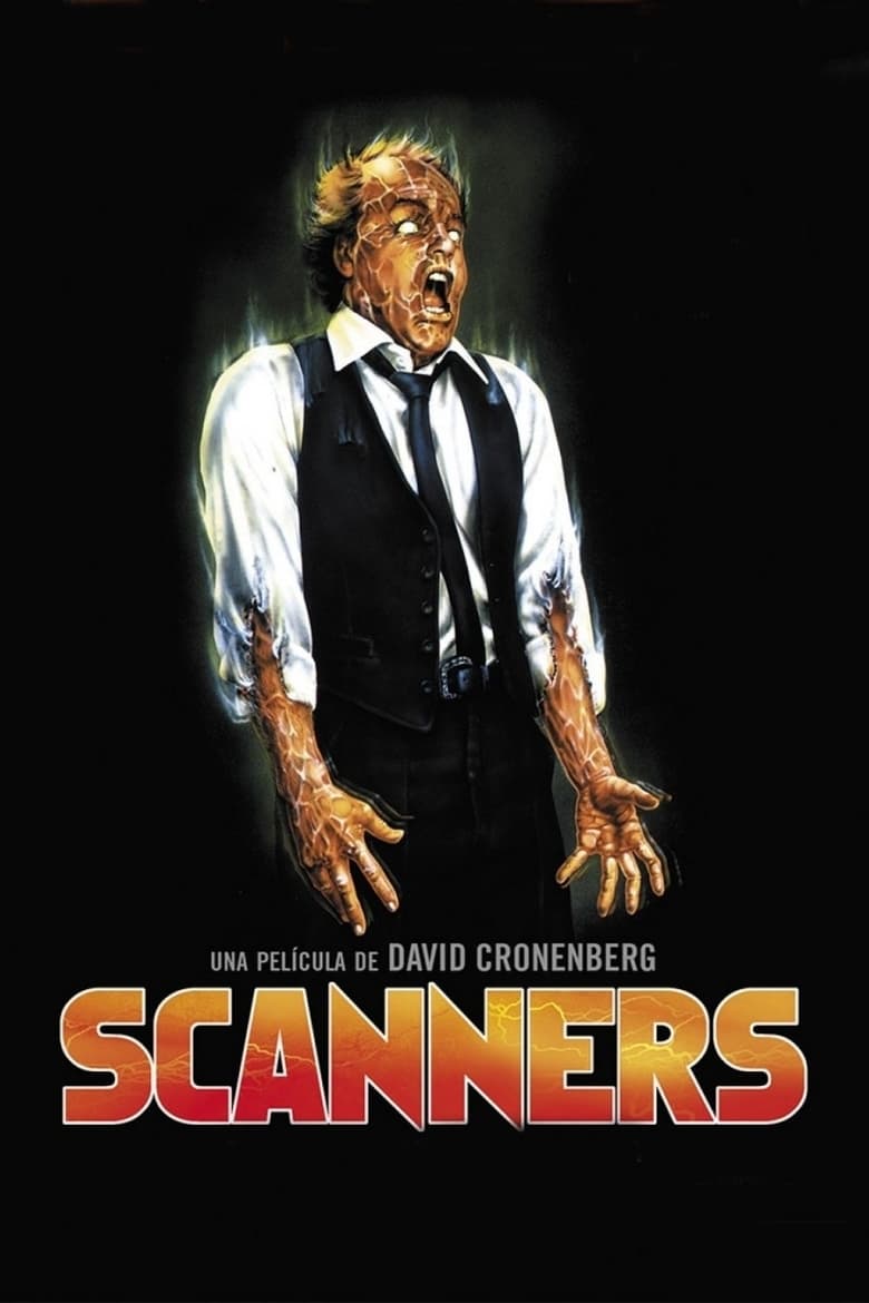 Theatrical poster for Scanners