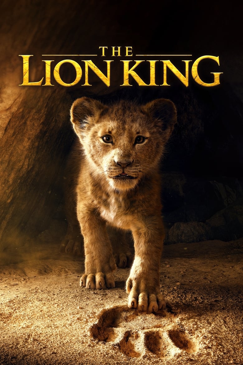 Theatrical poster for The Lion King (2019)