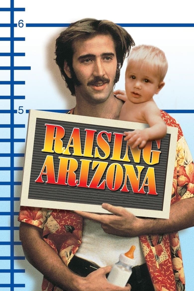 Theatrical poster for Raising Arizona