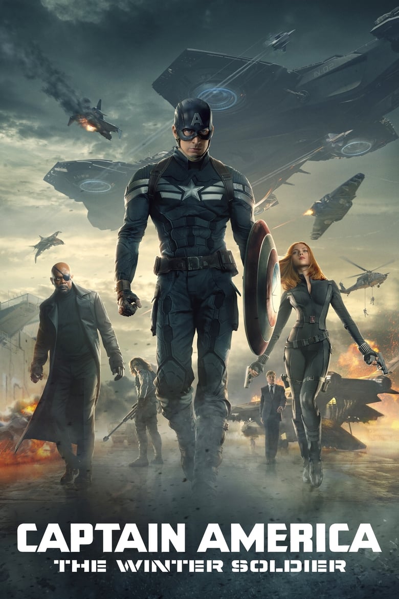 Theatrical poster for Captain America: Winter Soldier