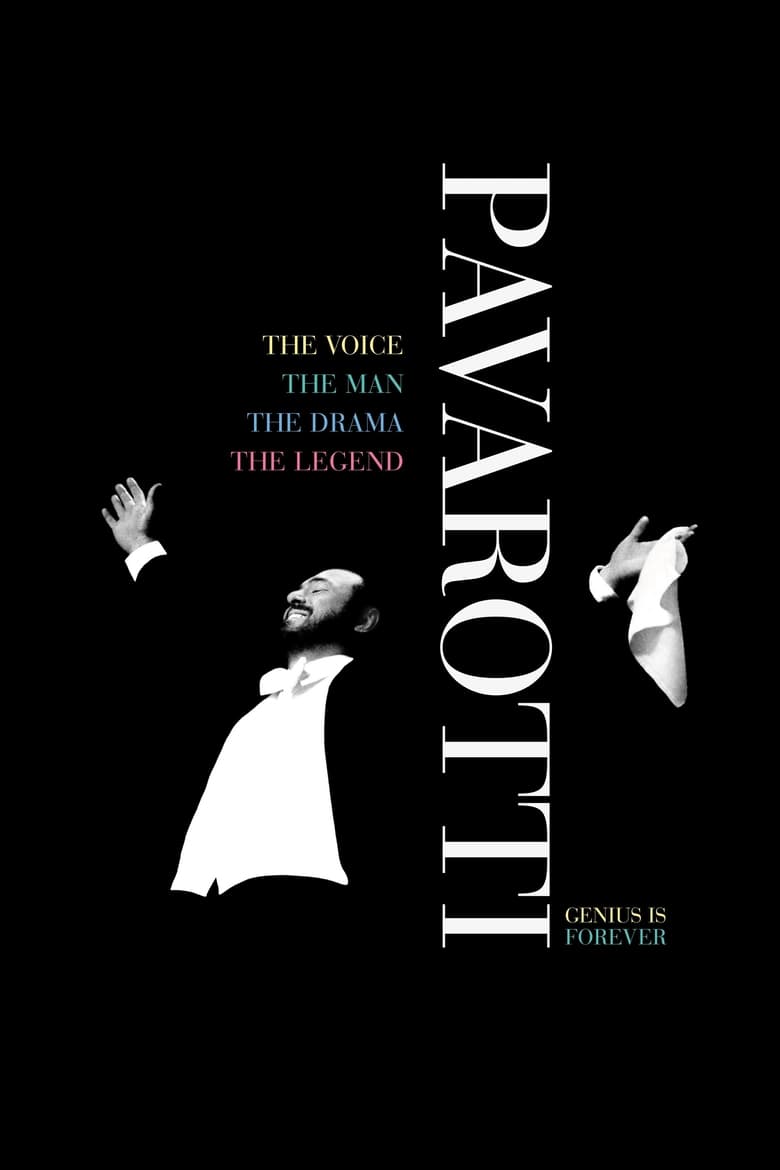 Theatrical poster for Pavarotti