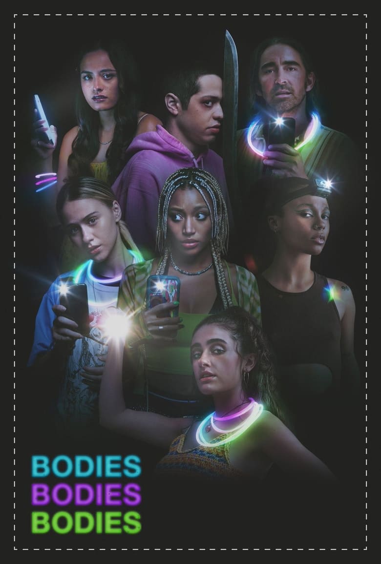 Theatrical poster for BODIES BODIES BODIES