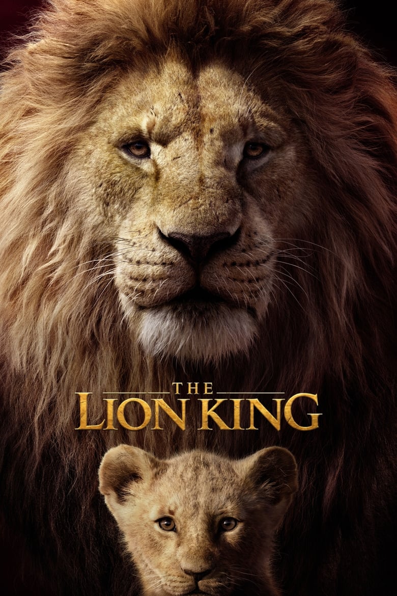 Theatrical poster for The Lion King (2019)