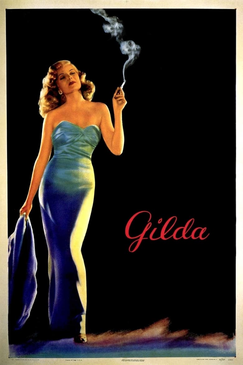 Theatrical poster for Gilda